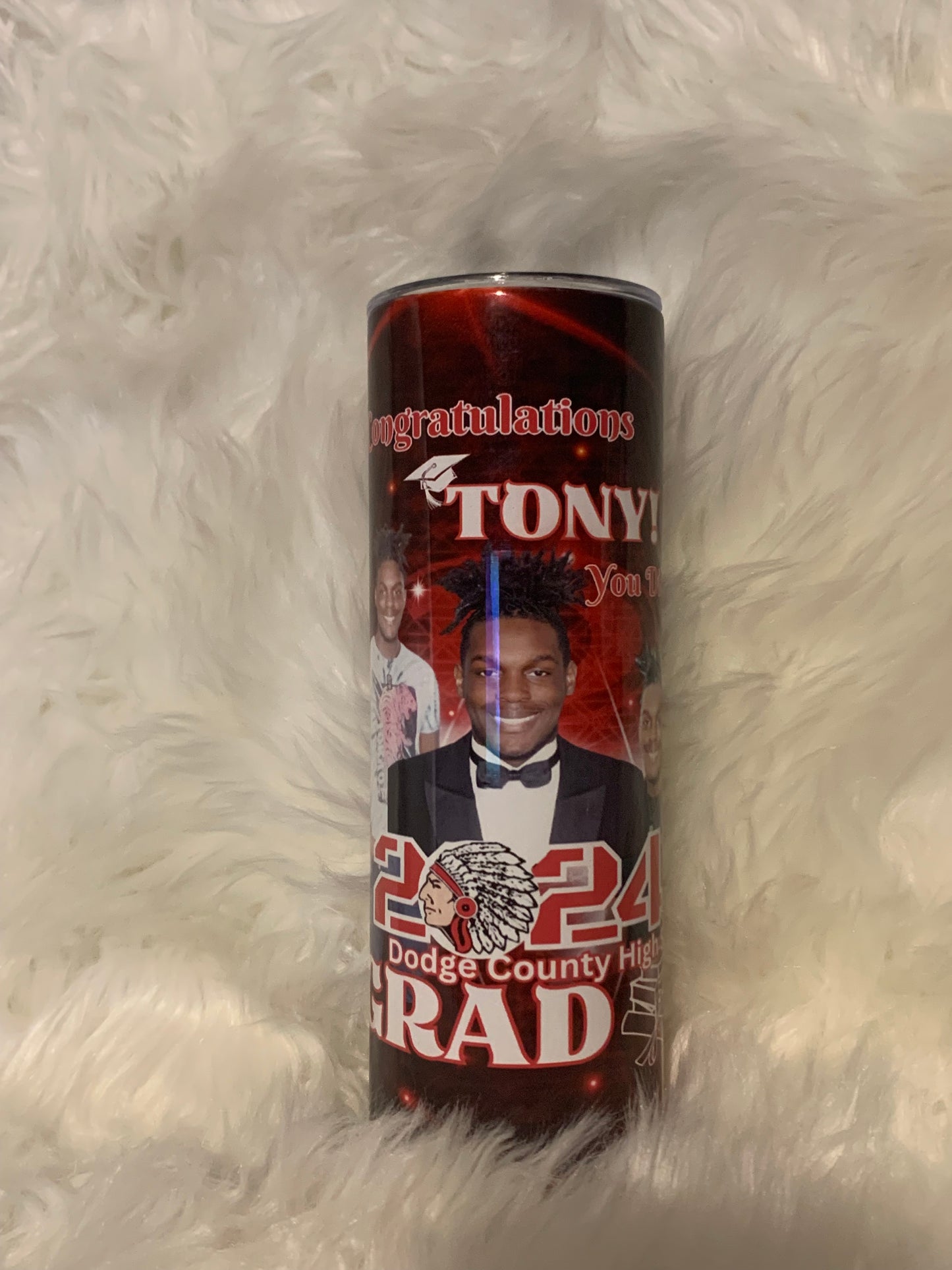 Custom Graduation Tumbler