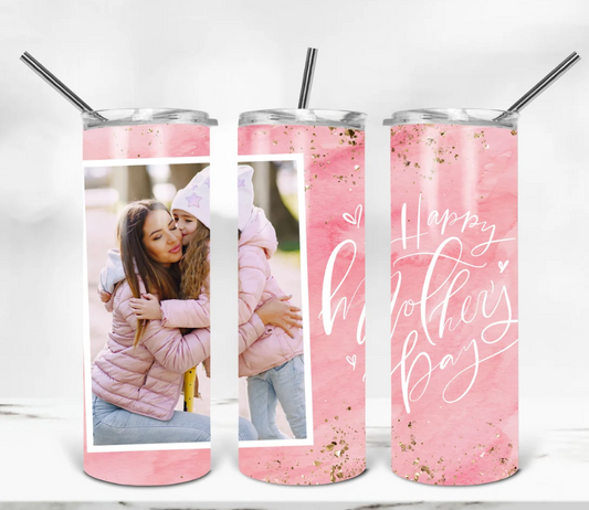 Mother's Day Photo Tumbler